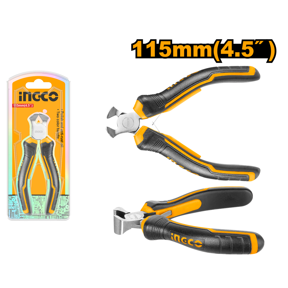 Кусачки торцевые мини INGCO HMBCD08115 115 мм