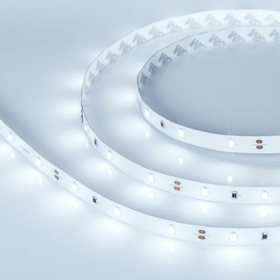 Светодиодная лента Arlight 12W/m 30LED/m 5630SMD холодный белый 5M 013852