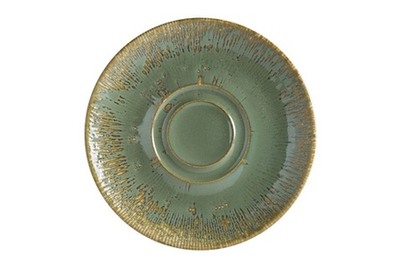 Тарелка d=190 мм. подстановочная Снэл Зеленый чай (салатник 71205), форма Гурмэ Bonna /1/12/1560