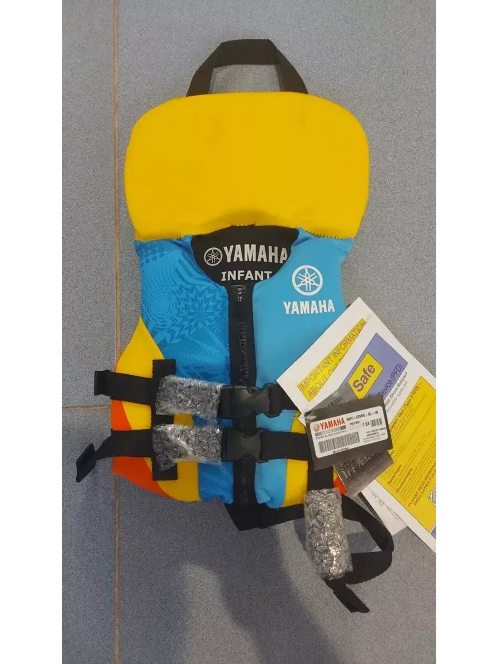 Жилет детский (до 15кг) неопрен. Yamaha  2-Buckle