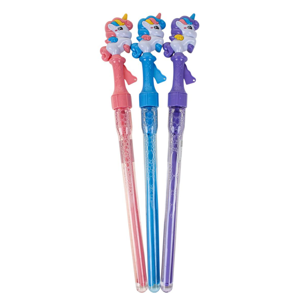 Мыльные пузыри "Единорог" 50см. 120мл. разноцвет. С-47386