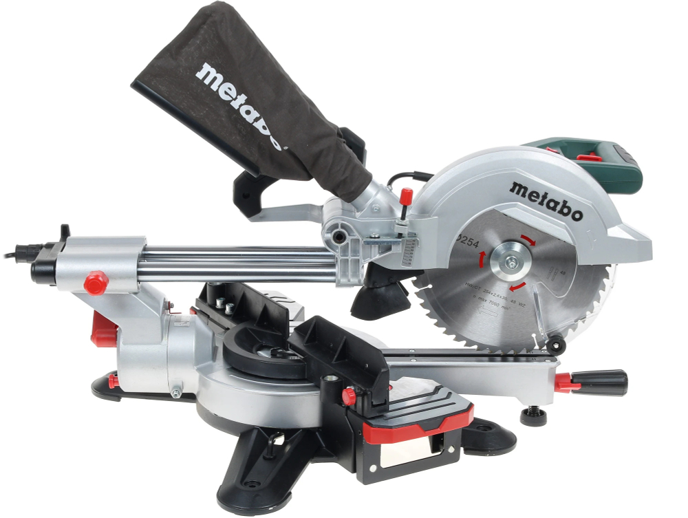 Торцовочная пила Metabo KGS 254 M + пильный диск