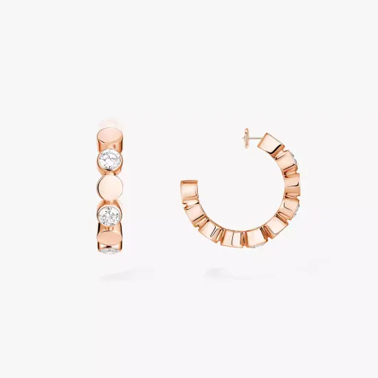 Messika D-Vibes mini hoop earrings
