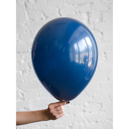 Шары пастель "Черника" (тёмно-синий)