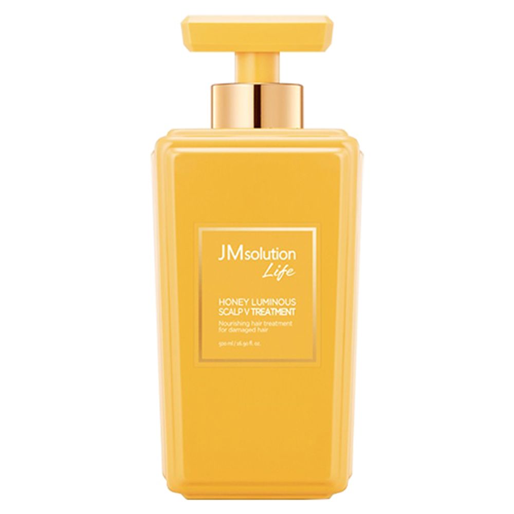 JMsolution Кондиционер для волос с экстрактом меда - Solution honey luminous scalp Vtreatment, 500мл