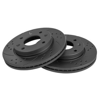 Диск тормозной передний перфорированный PRO-Line с покрытием (компл.2 шт) HYUNDAI ELANTRA GANZ GIJ10096S