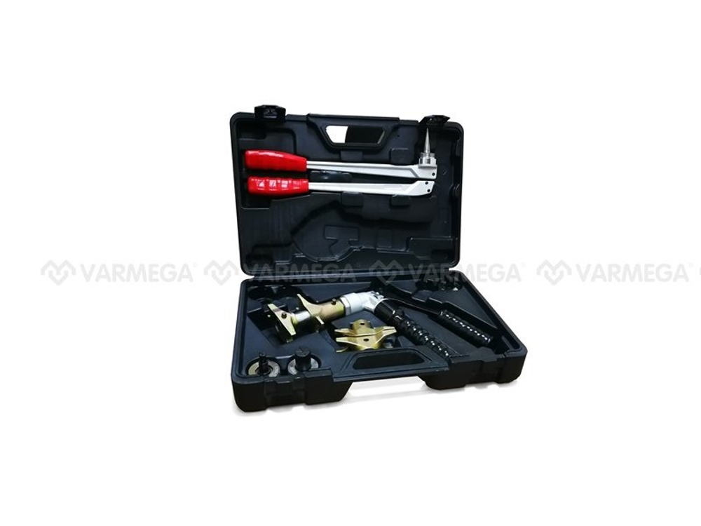Гидровлический ручной инструмент для расширения труб и запрессовки натяжных втулок 16-32 VARMEGA