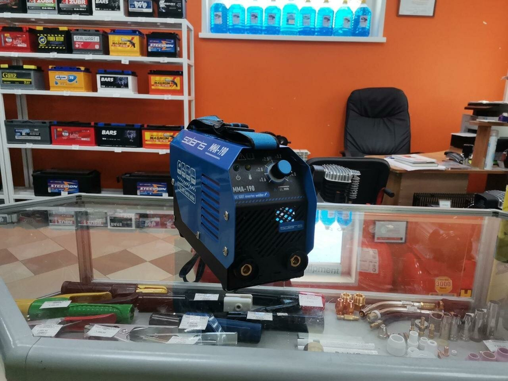 Инвертор сварочный SOLARIS MMA-190 5.6кВт 20-190А(MMA-190)