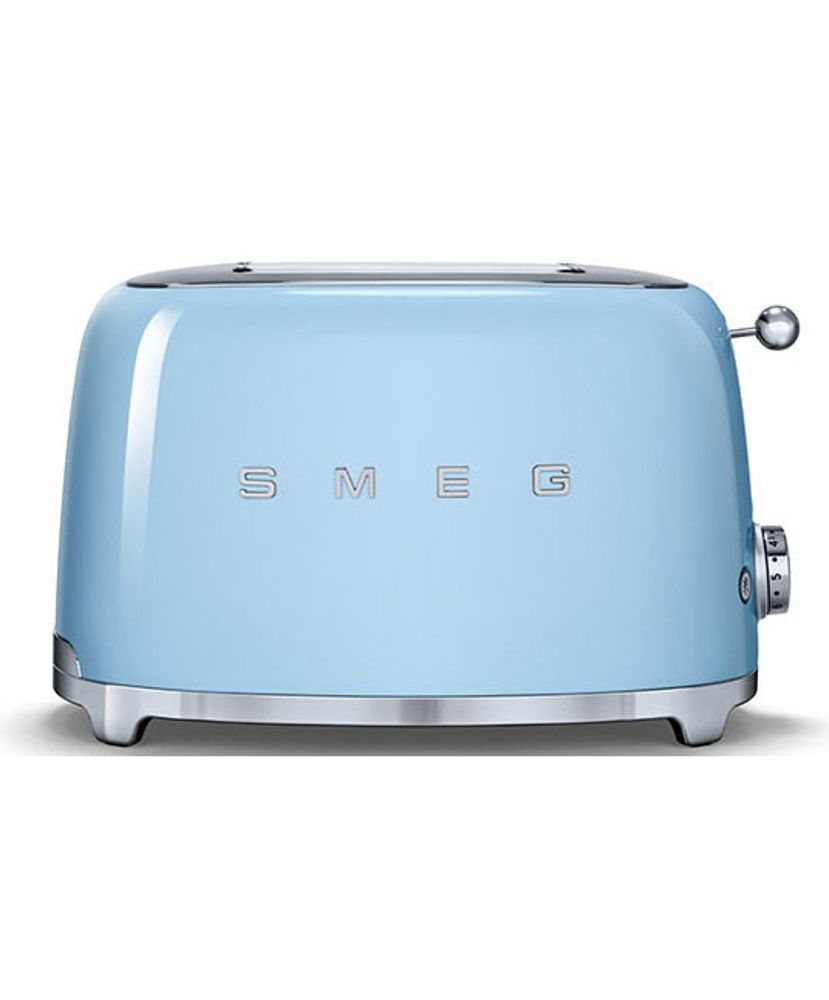 Smeg Тостер на 2 тоста, пастельный голубой