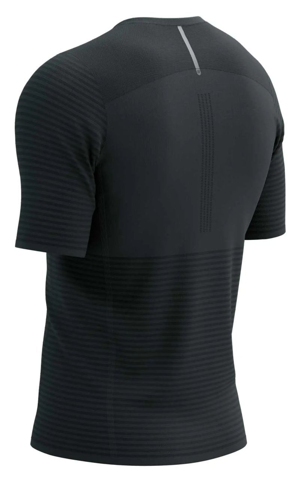 Теннисная футболка Compressport Pro Racing Short Sleeve - Black