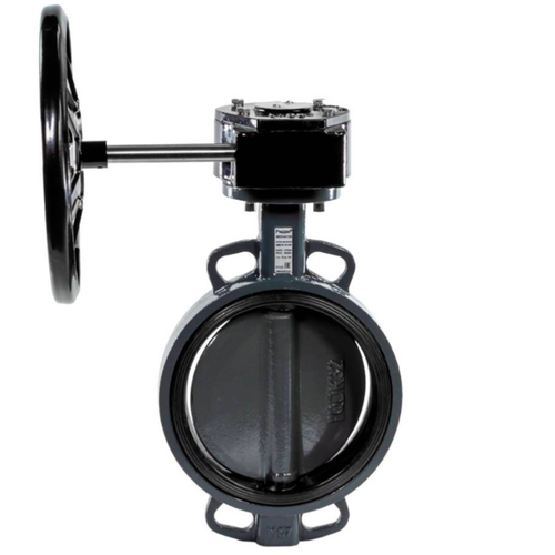 Затвор дисковый поворотный РИДАН ЗДМ 04.16.150 PN16 DN150 корп. GG25, диск - чугун GGG40