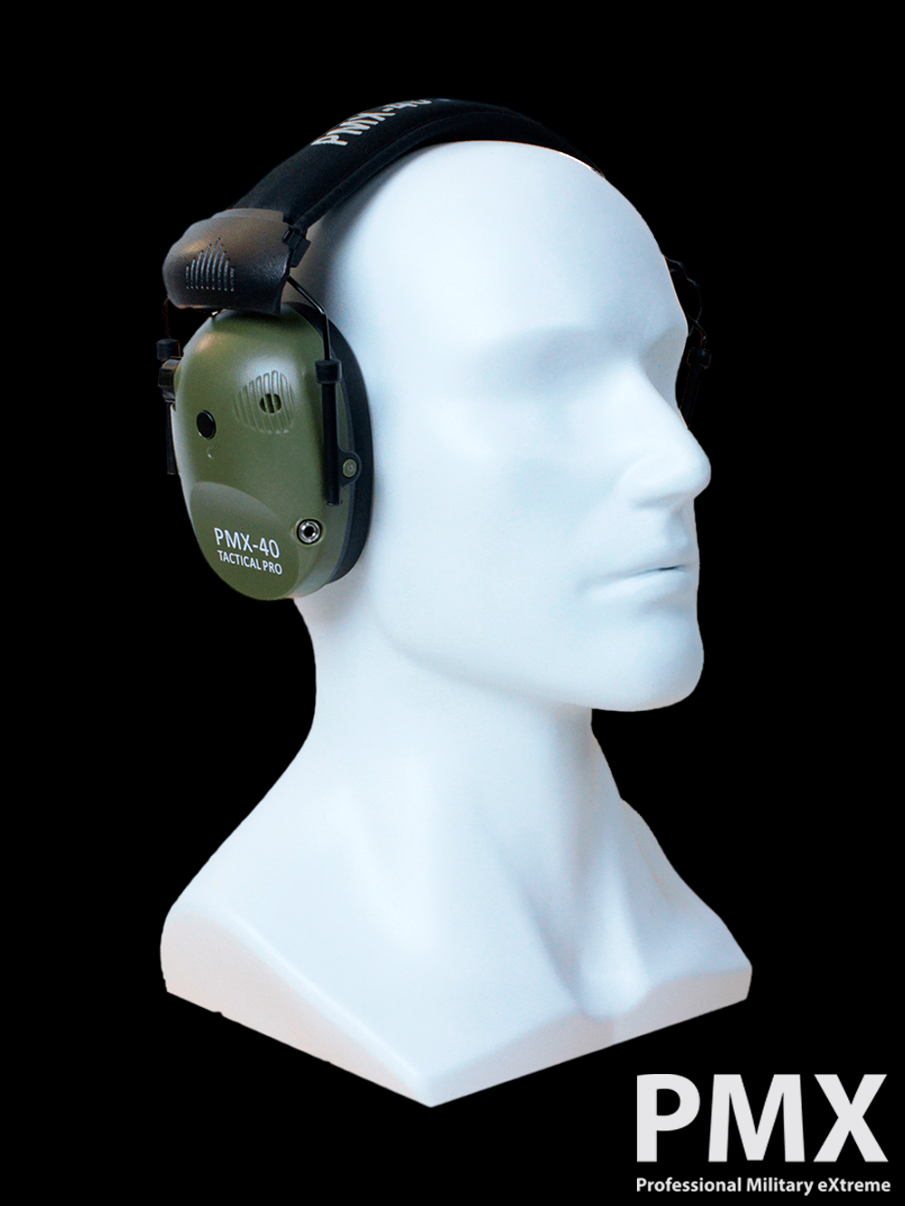 Активные наушники PMX-40 Tactical PRO. Green