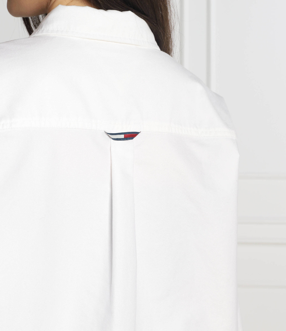 рубашка Tommy Jeans - белый(DW0DW13804)