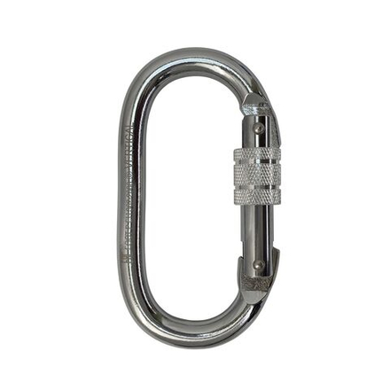 Карабин Вертикаль овал сталь