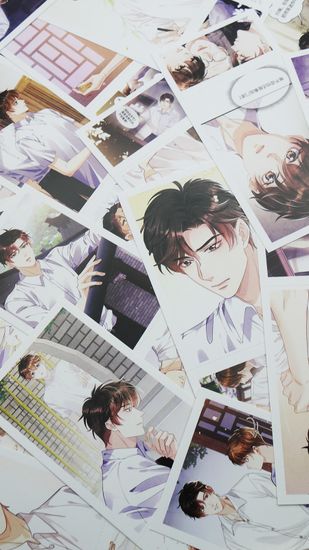 Набор открыток, карточек и наклеек "Бусины из битого нефрита / Crushing Jade and Casting Pearls", 188 предметов