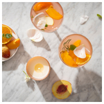 Свеча ароматическая IKEA SOCKERLONN (СОКЕРЛЁНН), Персик и свежие цветы, Розовый, 20 часов