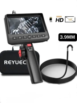 Эндоскоп/180 градусов/3.9 мм+ ЖК ДИСПЛЕЙ/ручной эндоскоп