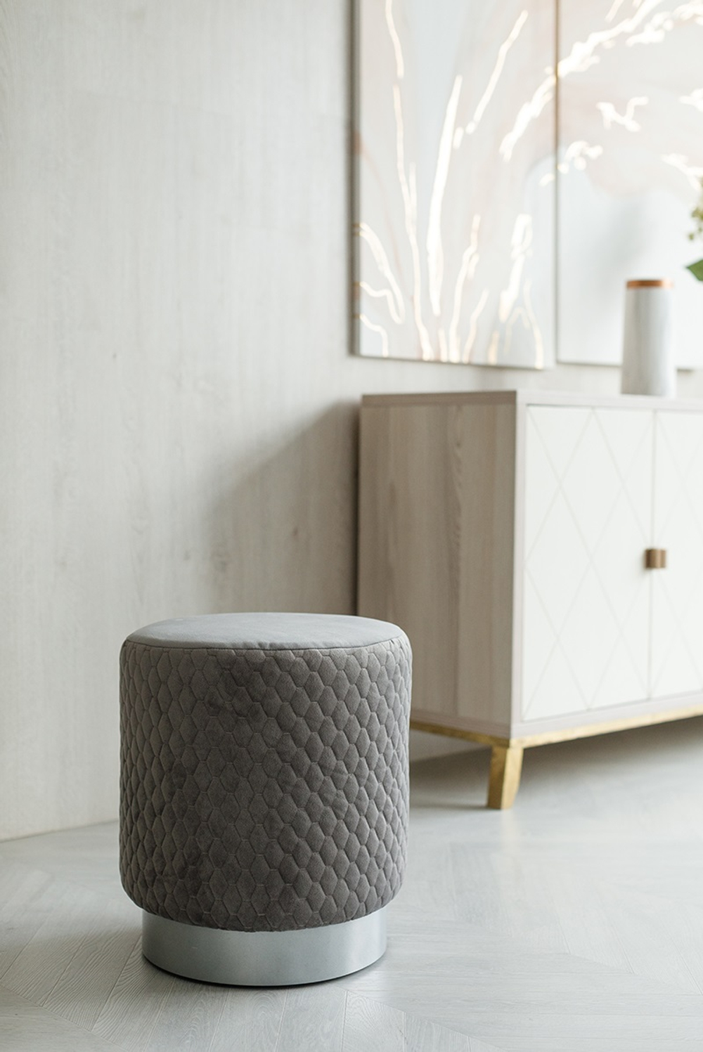 Пуф Honey Серый