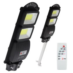 Консольный светильник ЭРА ERAKSC40-02 светодиодный уличный на солнечных батареях с датчиком движения 40W | Уличное освещение на солнечных батареях