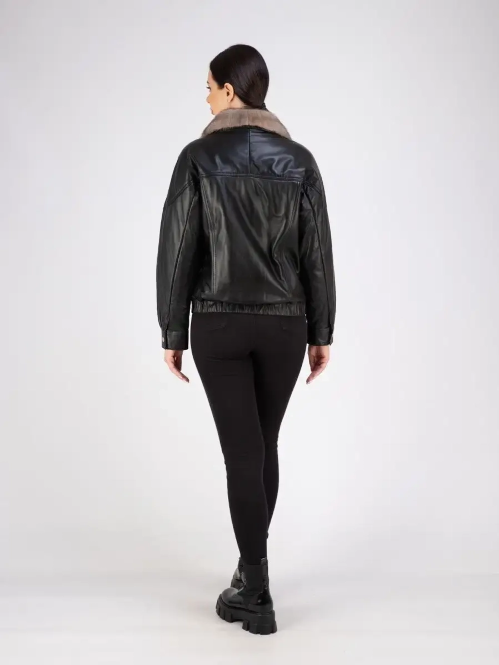 Куртка кожаная из натуральной кожи Турция