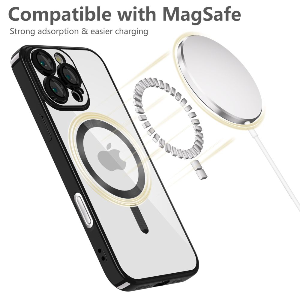 Чехол TECH-PROTECT MAGFLEX Magsafe iPhone 16 PRO MAX SHINY BLACK