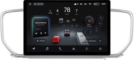 Магнитола для KIA Sportage 4 2016-2018 - Teyes CC4-PRO монитор 13" 2K QLED на Android 13, Snapdragon 778G, 8+128, AI, CarPlay, DSP, 4G SIM-слот