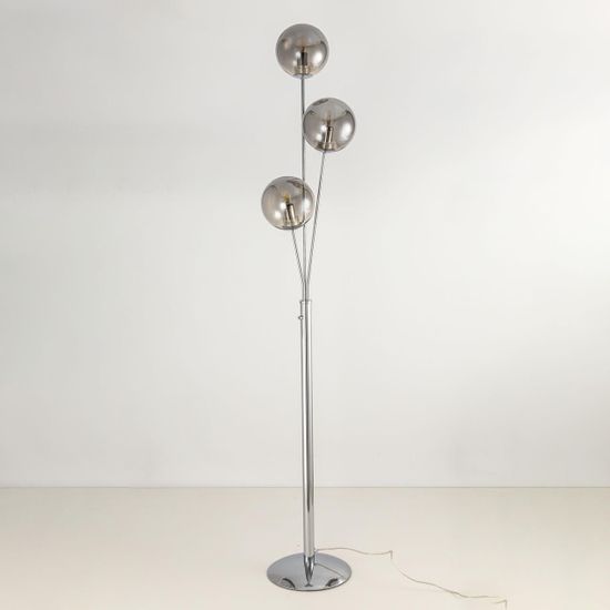 CL102930 Томми Хром+Дымч. Св-к Торшер