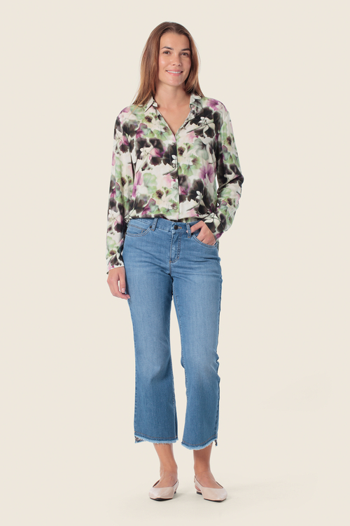 Джинсы из хлопка