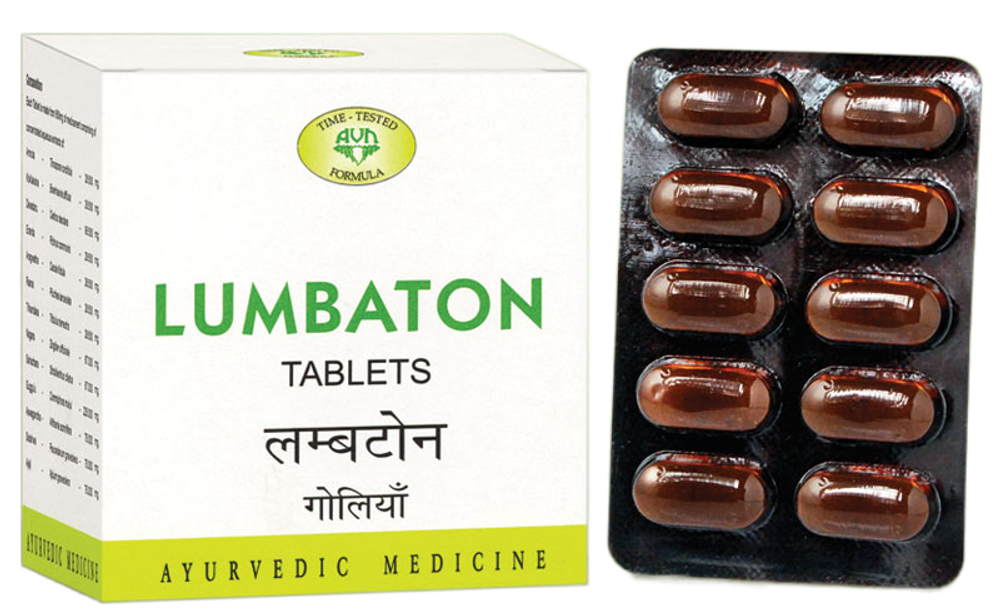 БАД AVN Ayurveda Lumbatone tablets Лумбатон 100 таб