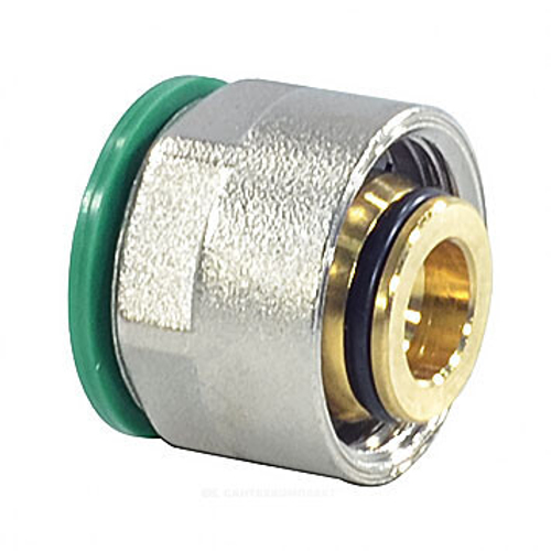 Евроконус для PE-X труб обжим латунь Дн 20х2,9х3/4" накидная гайка RAUTITAN stabil Rehau 12664621003