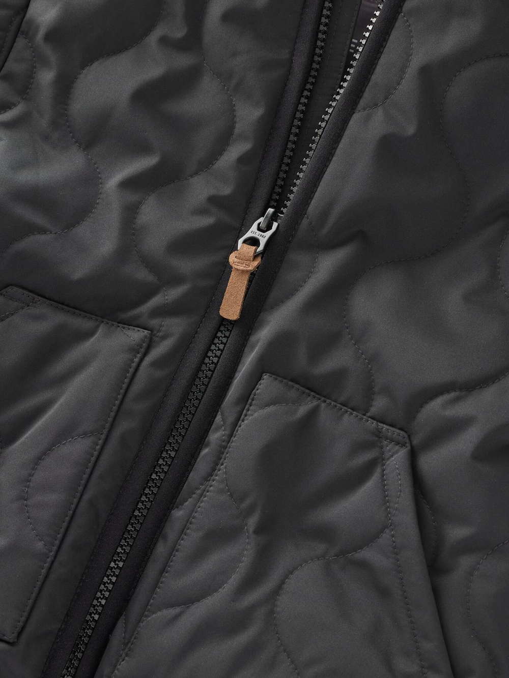 Куртка с флисовой подкладкой для мальчика Next Q60-455, Черный