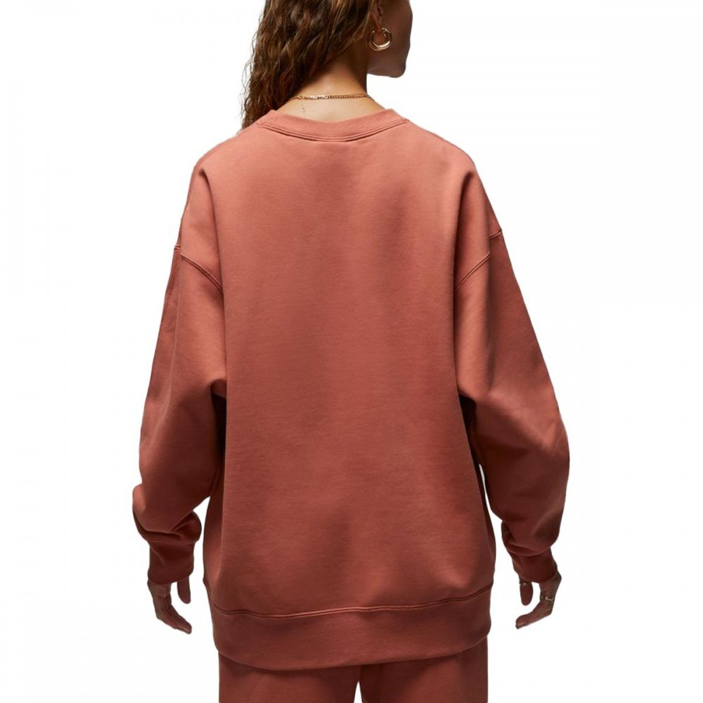 Баскетбольная женская толстовка Jordan Flight Fleece Orange Sweatshirt