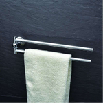 "LAGUNA" Полотенцедержатель поворотный двойной GR-7802A