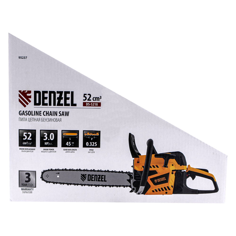 Пила цепная бензиновая Denzel DS-5218