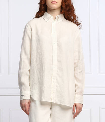 льняная рубашка POLO RALPH LAUREN - кремовый(211858468)