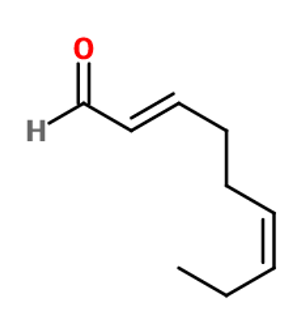 TRANS 2 CIS 6 NONADIENAL 1% in DPG / ТРАНС 2 ЦИС 6 НОНАДИЕНАЛЬ CAS 557-48-2 ; 25265-71-8