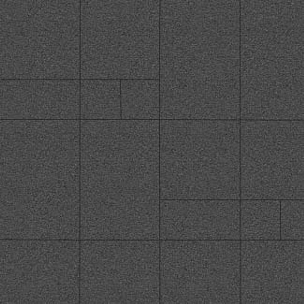 Тротуарная плитка ГРАНДО Стандарт Серый, комплект из 4 видов плит