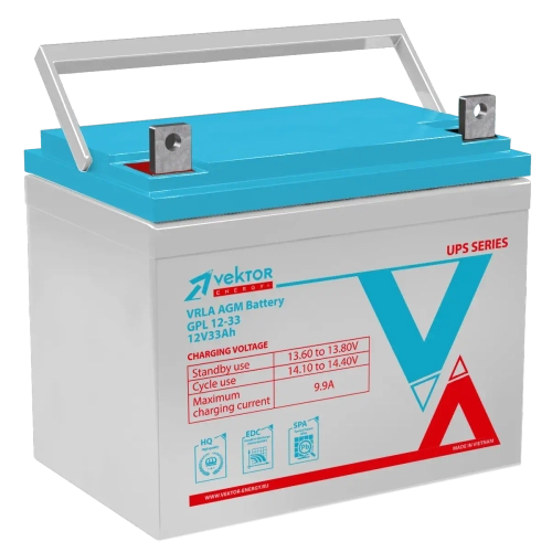 Аккумуляторная батарея Vektor Energy GPL 12-33S