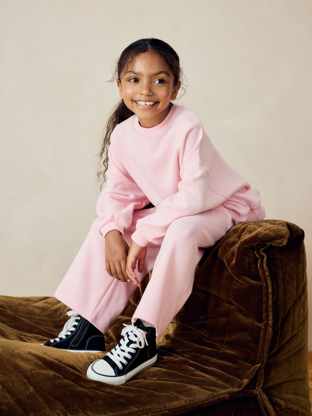 Толстовка и спортивные брюки в комплекте для девочки Next N94-097, Розовый