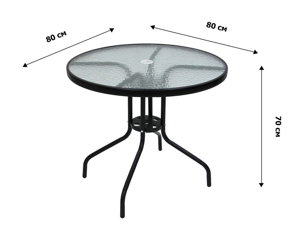 Набор мебели Ялта складной со спинкой арт.WR2119 светло-коричневый,  "Garden story"