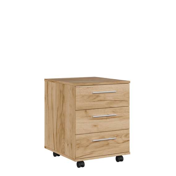 Тумба подкатная с 3 ящиками Zion Light 45x50x58,5