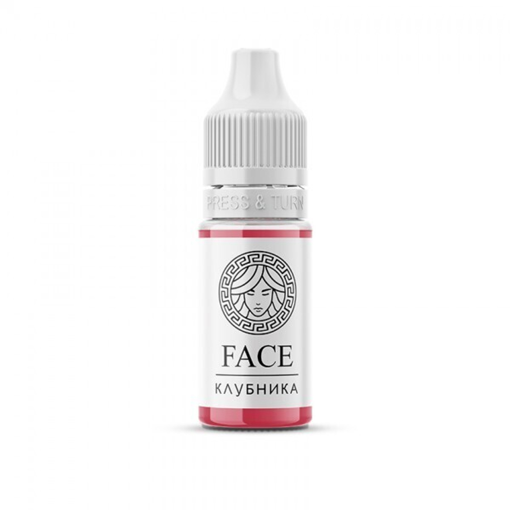 FACE "Клубника" Пигмент для перманентного макияжа губ, 6 мл