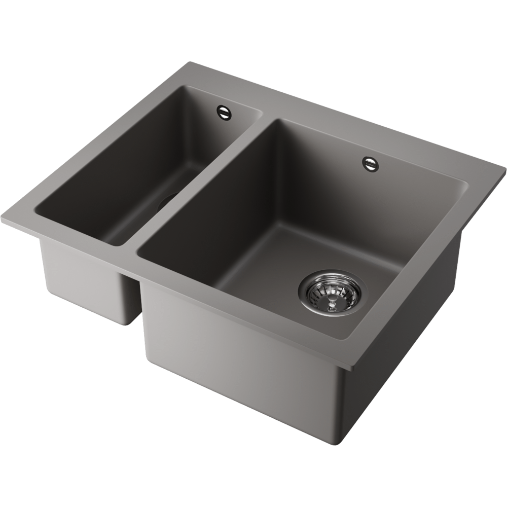 Мойка Omoikiri Bosen 59-2A-GR Artceramic/leningrad grey