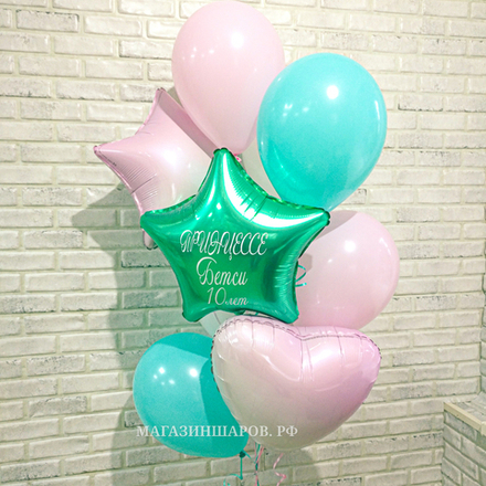 Набор шаров "Бирюзовая глазурь"