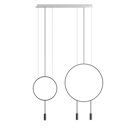 Pendant design lamp  REVOLTA by Estiluz (2 lampshade )