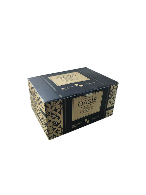 Уголь кокосовый Oasis Premium 22 мм. (24 шт, 0.25 кг.)