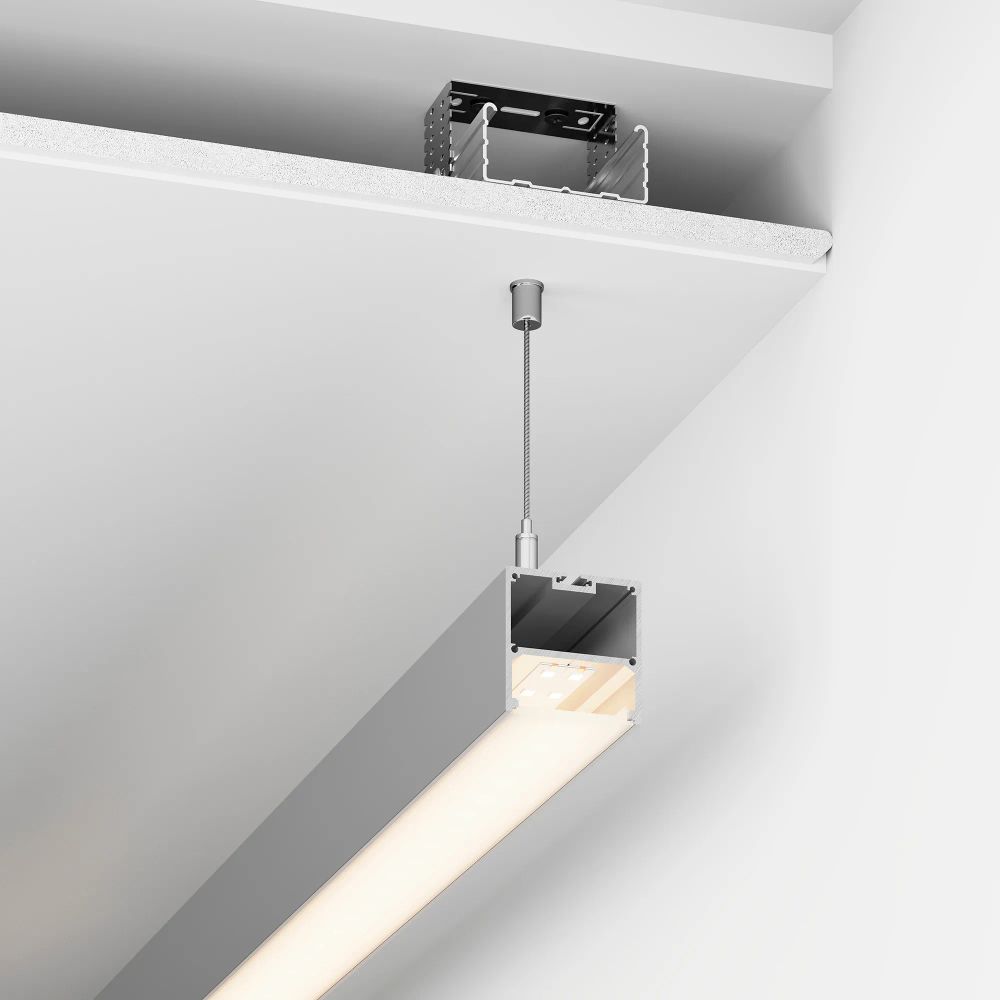 Профиль SL-LINE-5050-LW-2000 ANOD BLACK (Arlight, Алюминий) 038451