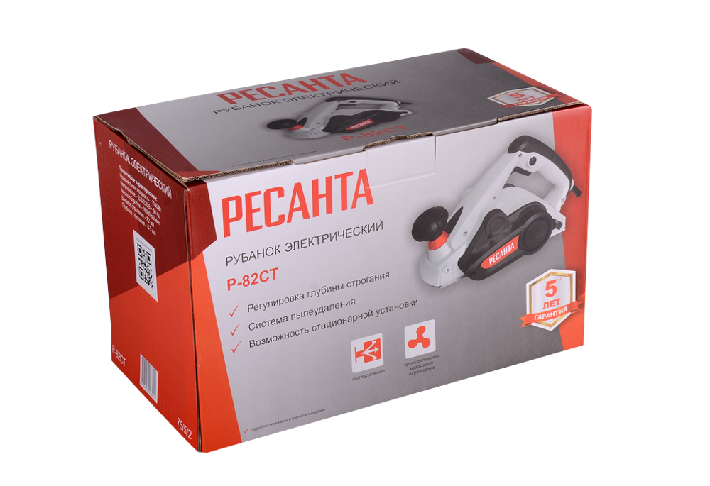 Рубанок электрический Ресанта Р-82СТ