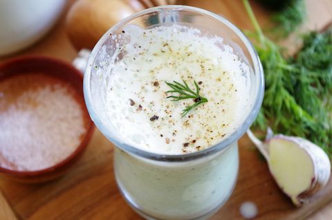 Греческий йогурт и айран, рецепт