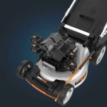 Аккумуляторная газонокосилка WORX WG761E 20В самоходная (1 x 4 Ач, ЗУ) нож 51 см, WG761E